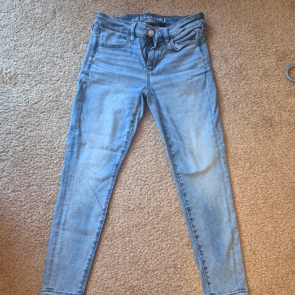 American Eagle Outfitters Blue Jeggins